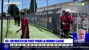 Bobigny: un match de foot rassemble des influenceurs et des artistes au profit de la fondation Abbé Pierre