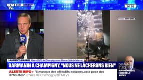 Darmanin à Champigny : "Nous le lâcherons rien" - 11/10