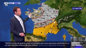 De la pluie sur la moitié nord du pays ce mardi, le sud-ouest et les Alpes encore touchés par le gel 