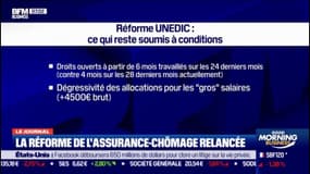 La réforme de l'assurance-chômage relancée