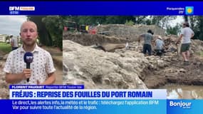 Fréjus: les fouilles reprennent au port romain