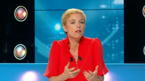 Clémentine Autain sur notre plateau.