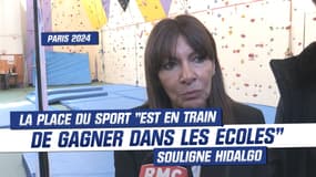 Paris 2024 : "La place du sport est en train de gagner" dans les écoles, souligne Hidalgo