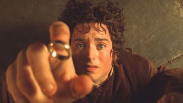 Elijah Wood dans"Le Seigneur des Anneaux" de Peter Jackson