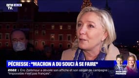 Marine Le Pen: "Valérie Pécresse ressemble énormément à Emmanuel Macron"
