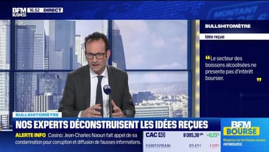 Bullshitomètre : "Le secteur des boissons alcoolisées ne présente pas d’intérêt boursier" - FAUX répond Bertrand Puiffe - 29/01