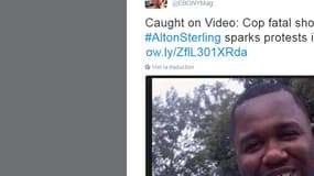 Alton Sterling, abattu par la police mardi soir, avait 37 ans.