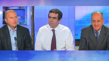 Yann Coléou, directeur général de Korian (à gauche) et Jacques Bailet, PDG de Medica (à droite), étaient tous les deux les invités de Stéphane Soumier.