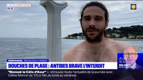 Antibes: malgré l'interdiction, les douches de plage continuent de fonctionner