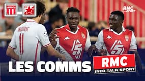 Ligue des champions : Monaco déroule face à l'Etoile Rouge, les comms RMC
