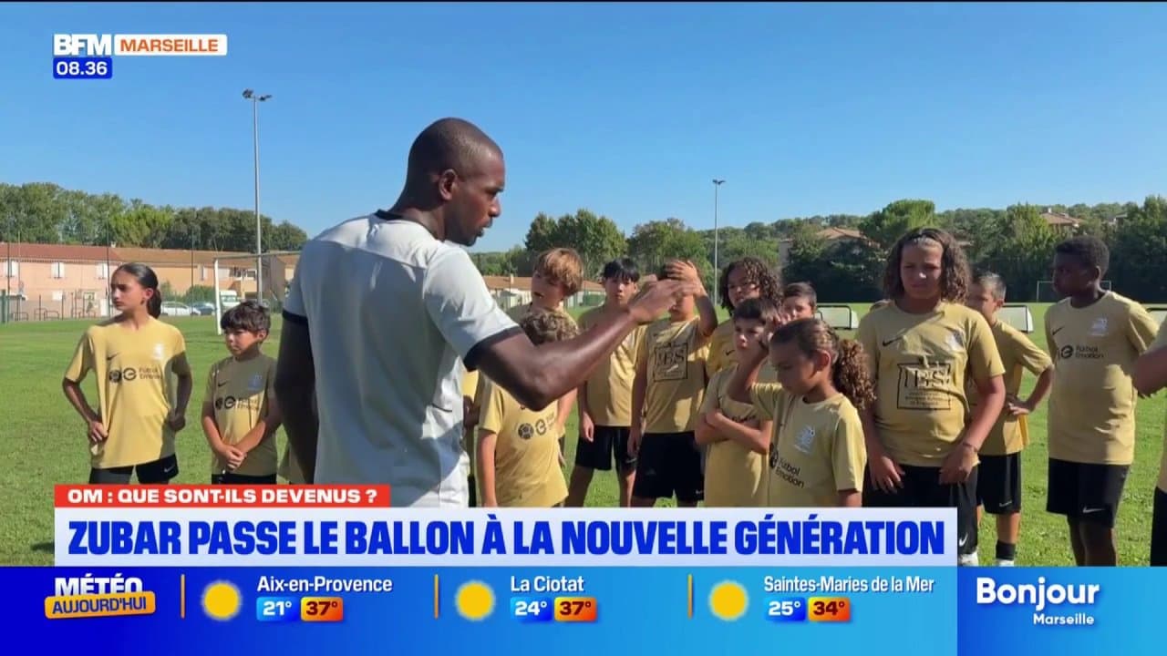 OM: que sont-ils devenus ? L'ancien joueur de l'OM Ronald Zubar organise des stages pour les minots.