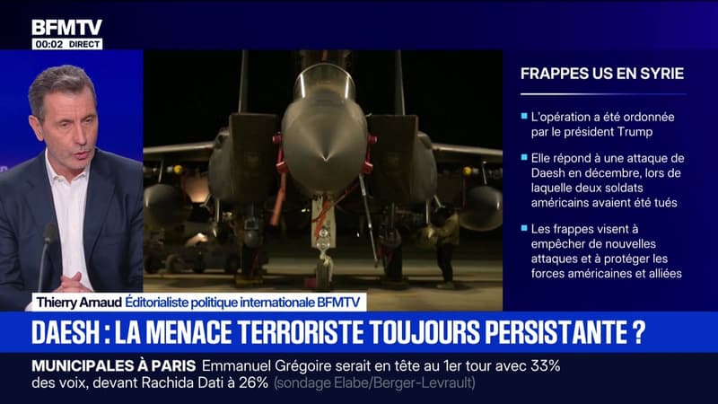 Soldats tués : Trump réplique et frappe Daesh en Syrie - 10/01