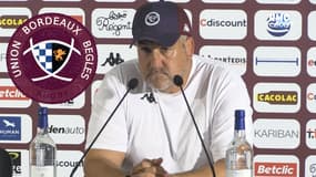 Bordeaux-Bègles : "On a suffisamment parlé de la saison dernière, on ne va pas faire que ça", martèle Urios