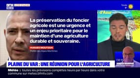 Plaine du Var: une réunion pour l'agriculture autour du préfet