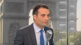 Florian Philippot sur le plateau de BFMTV-RMC mercredi 16 juillet 2014