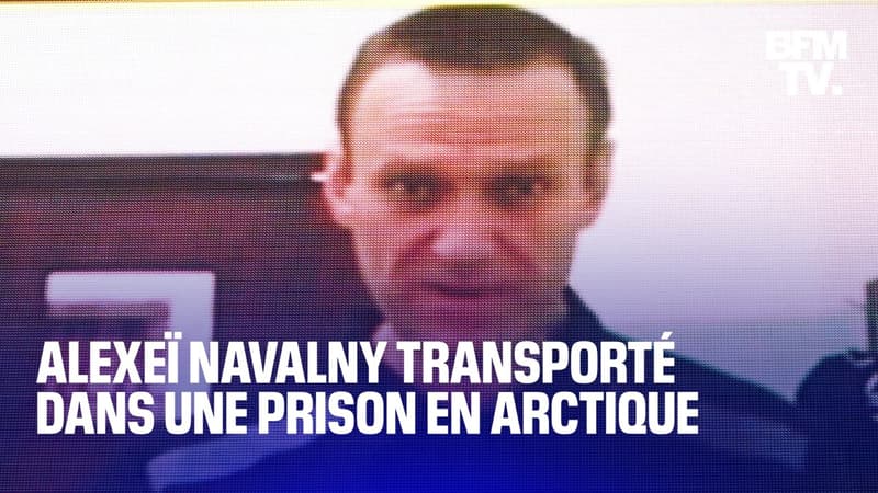 Alexeï Navalny, célèbre opposant à Vladimir Poutine, a été transporté dans une colonie pénitentiaire dans l'Arctique russe