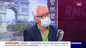 Pr Gilles Pialoux sur le port du masque: "Les décisions qui vont aller dans le sens de la contrainte seront très compliquées"