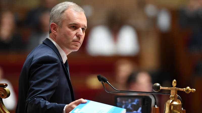 François de Rugy, le président de l'Assemblée nationale, au perchoir le 12 juillet 2017