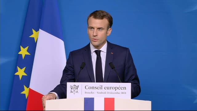 Le président de la République, Emmanuel Macron.