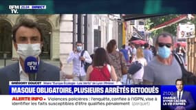 Grégory Doucet (maire EELV de Lyon): "Par souci de simplicité, le préfet a choisi l'obligation générale" du port du masque