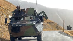 Un exercice militaire du 4e régiment de chasseurs de Gap en Ubaye, en octobre 2024.