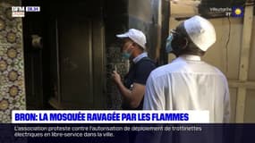 Un rassemblement organisé ce samedi devant la mosquée de Bron, après un incendie