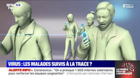 Géolocalisation, drônes: les malades du coronavirus suivis à la trace ? 