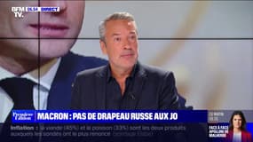 ÉDITO - Emmanuel Macron ne veut pas de drapeau russe aux Jeux olympiques de Paris 2024
