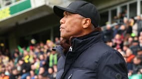 Le coach de Nantes Antoine Kombouaré, le 2 avril 2023