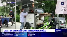 Lille: ces entrepreneurs ont lancé leur activité à vélo