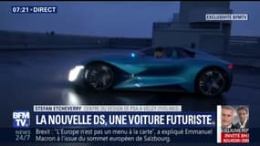 Toute électrique, la nouvelle DS se veut futuriste