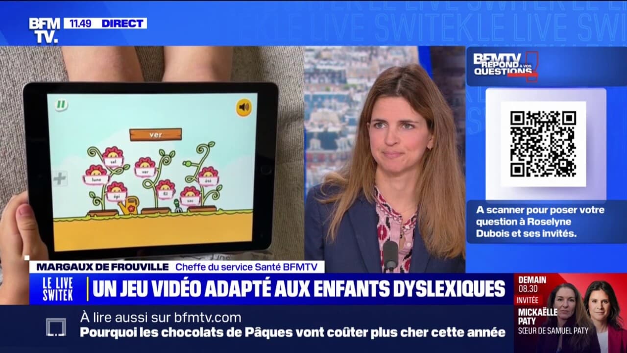 Quel est ce jeu vidéo adapté aux enfants dyslexiques? BFMTV répond à vos questions