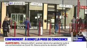 Coronavirus: à Bondy, en Seine-Saint-Denis, les habitants prennent peu à peu conscience de la nécessité du confinement