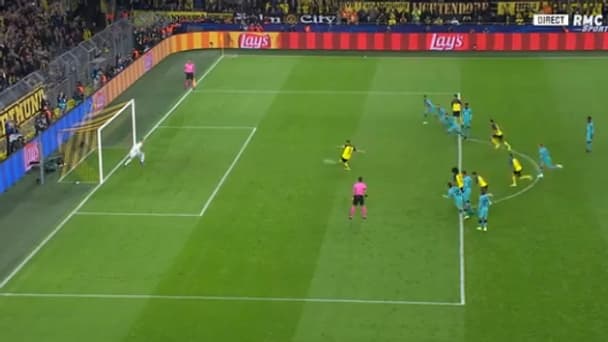 Ter Stegen n'a pas les pieds sur sa ligne Ter Stegen n'a pas les pieds sur sa ligne