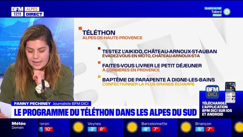 Alpes du Sud: le programme du Téléthon ce week-end