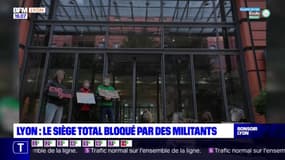 Lyon : le siège de Total bloqué par des militants