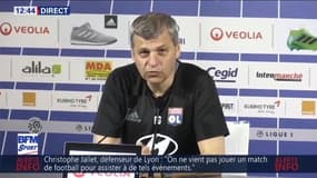 OL - Genesio : Besiktas ?"Une fête gâchée par des imbéciles"