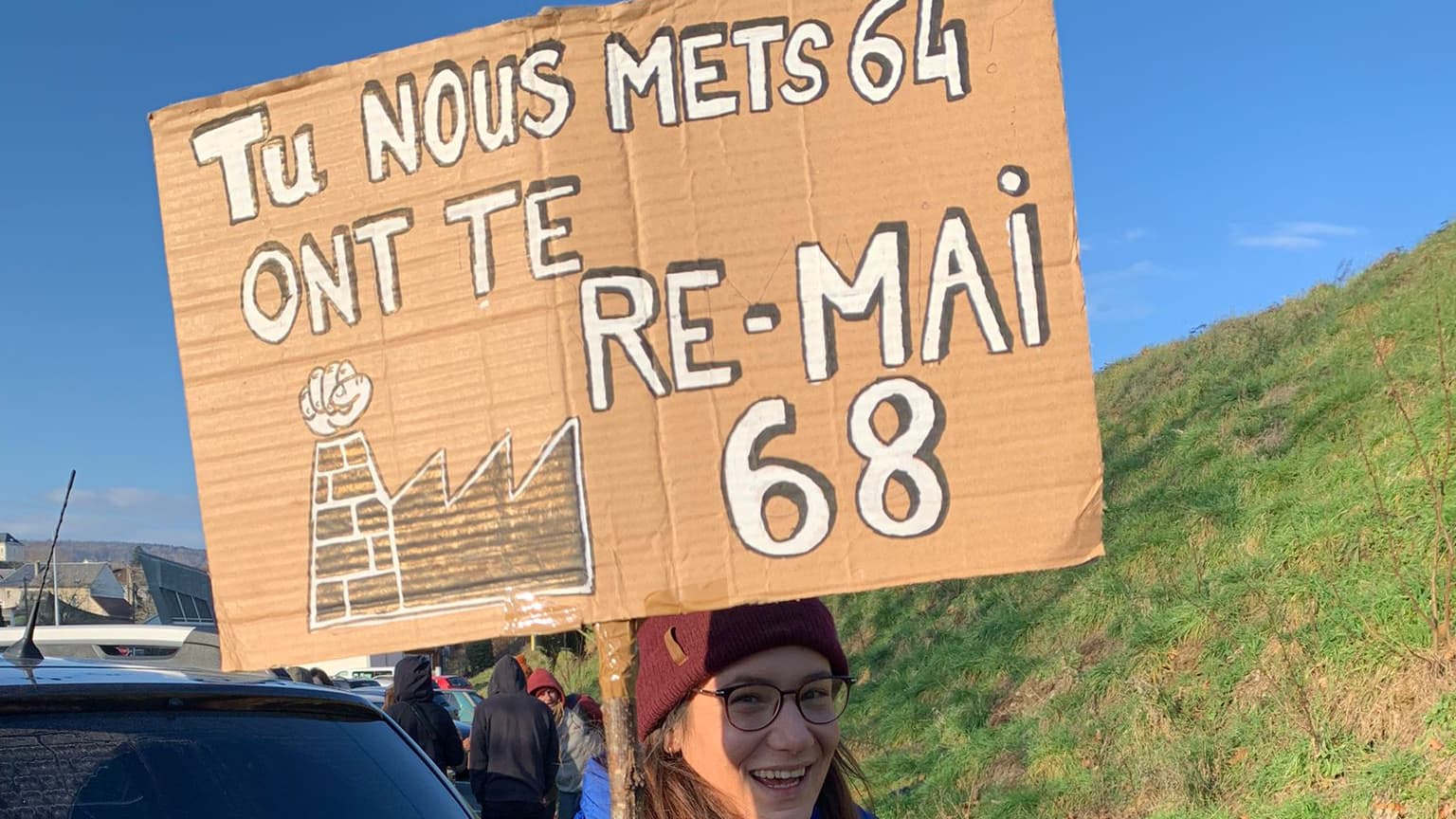 Manifestation à Guéret le 7 février 2023