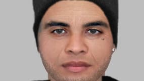 Le portrait robot d'un individu recherché dans le cadre d'une enquête sur deux tentatives d'enlèvement d'enfants