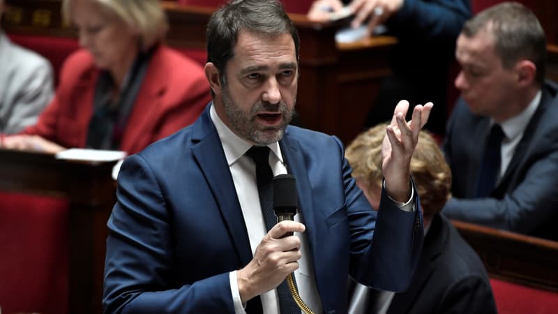 Christophe Castaner devant l'Assemblée nationale