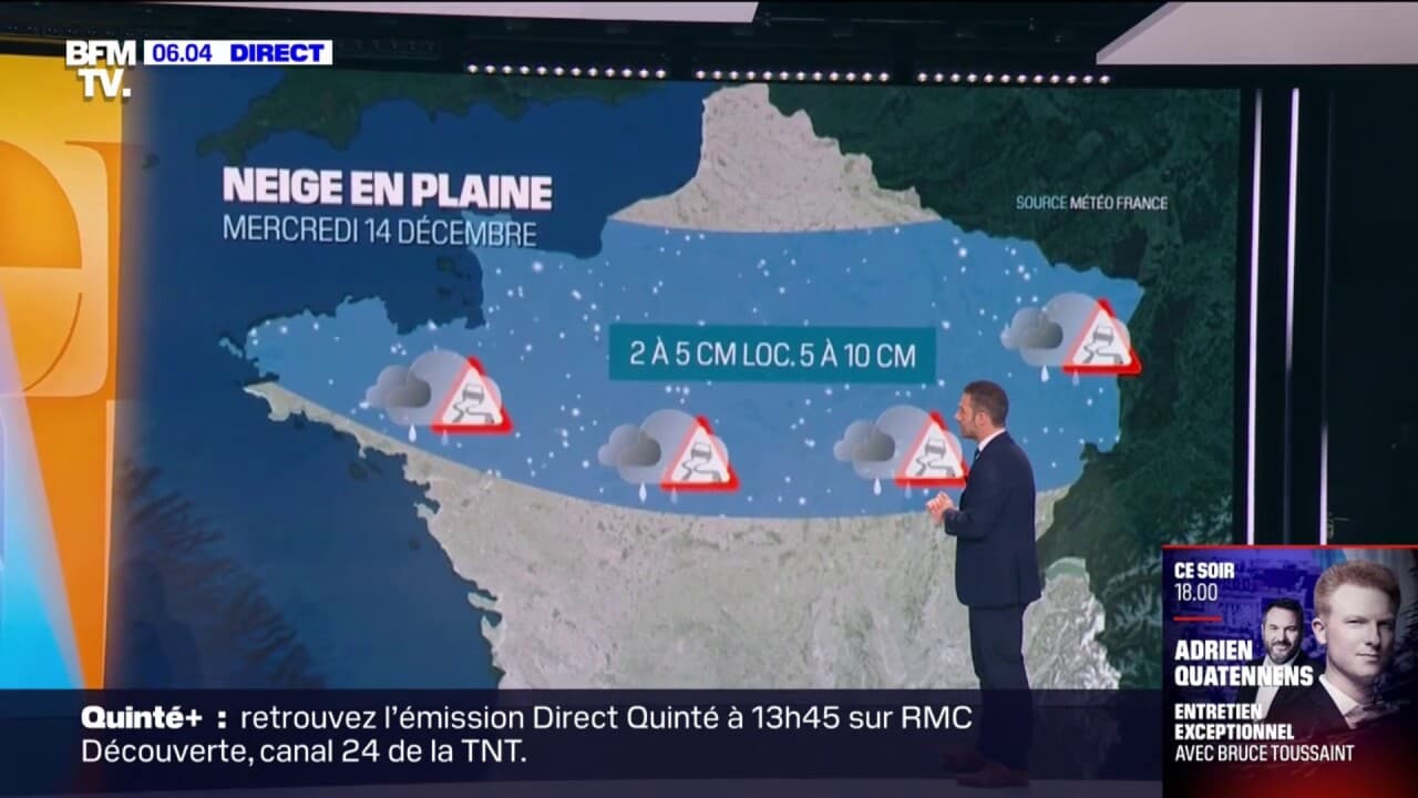 33 Départements Toujours En Vigilance Orange Neige Et Verglas