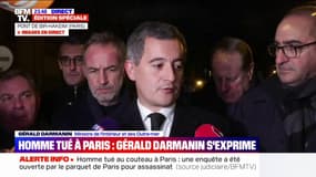 Homme tué à Paris: deux autres personnes sont blessées, "mais leurs vies ne sont pas en danger", affirme Gérald Darmanin