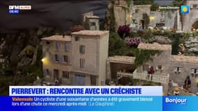Pierrevert : rencontre avec un créchiste
