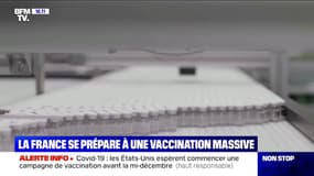 Covid-19: la France se prépare à une campagne de vaccination massive dès janvier 2021