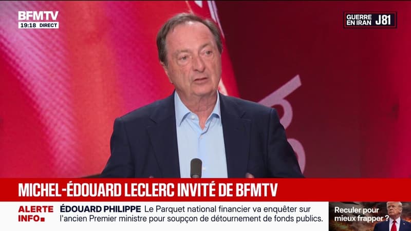 Crise des carburants: "C'est toujours le consommateur qui paye", affirme Michel-Édouard Leclerc