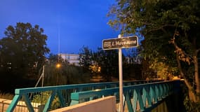 Un pont traversant le fleuve Huveaune, à Marseille, où le corps sans vie d'un enfant de 12 ans a été retrouvé, le 29 octobre 2022 