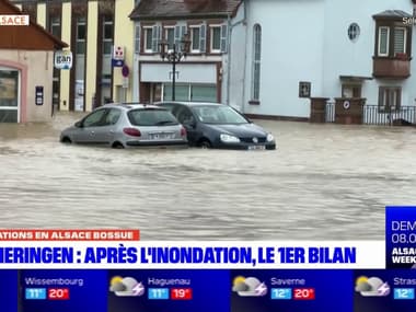 Alsace: après les inondations, 1er bilan à Diemeringen