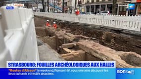 Strasbourg: des fouilles archéologiques dans le quartier des Halles