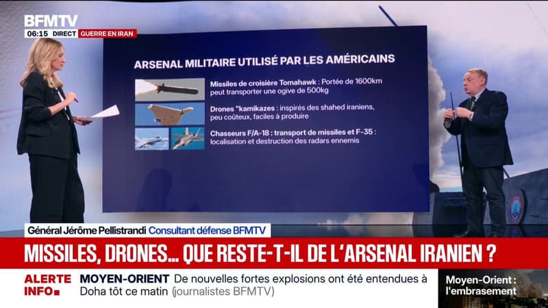 Missiles, drones... Quelle est la force balistique de l'Iran?