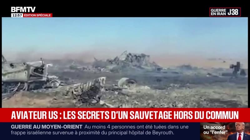 Guerre au Moyen-Orient: les secrets du sauvetage hors du commun du pilote américain en Iran